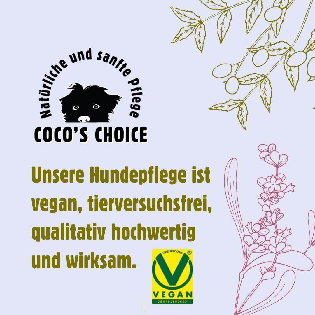 Ostergeschenk - Coco’s Choice NATURAL PROTECTION – Shampoo für Hunde gegen Parasiten