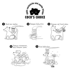 Coco’s Choice NATURAL PROTECTION – Shampoo für Hunde gegen Parasiten